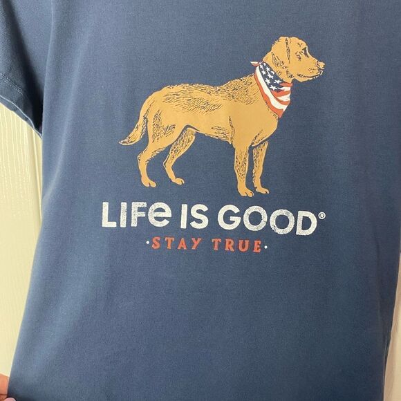 LIFE IS GOOD WOMEN'S CRUSHER GRAPHIC T-Shirt - "Stay True" - Picture 3 of 8